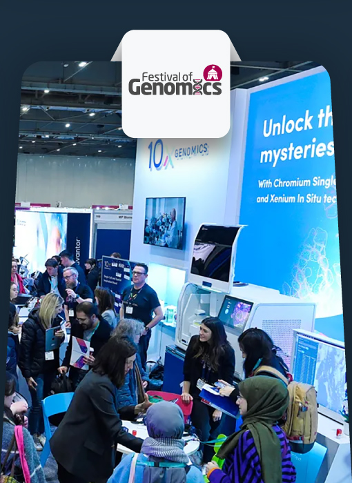 نمایشگاه علوم زیستی لندن، The Festival of Genomics & Biodata
